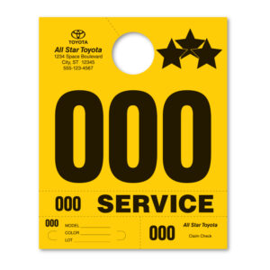 Custom Heavy-Brite Dispatch Numbers