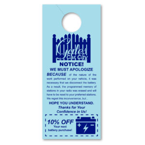 Custom Hang Tags
