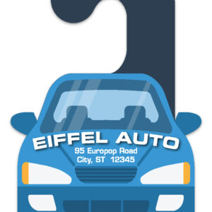 Car Shaped Hang Tags - Custom - Qty. 1 each