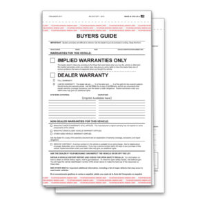 Buyers Guide - BG-2017-2PT - IW-E - Implied War - Imprinted - Qty. 1 Each
