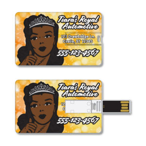 USB Flash Drive - 8 GB Credit Card Style - Imprinted - Qty 1